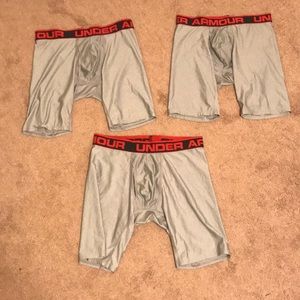 3x Under Armour Grey Under Shorts